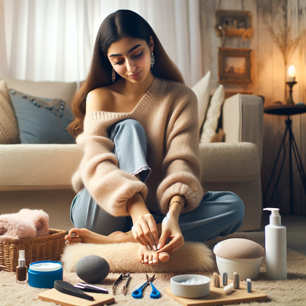 الدليل الشامل للعناية بالقدمين